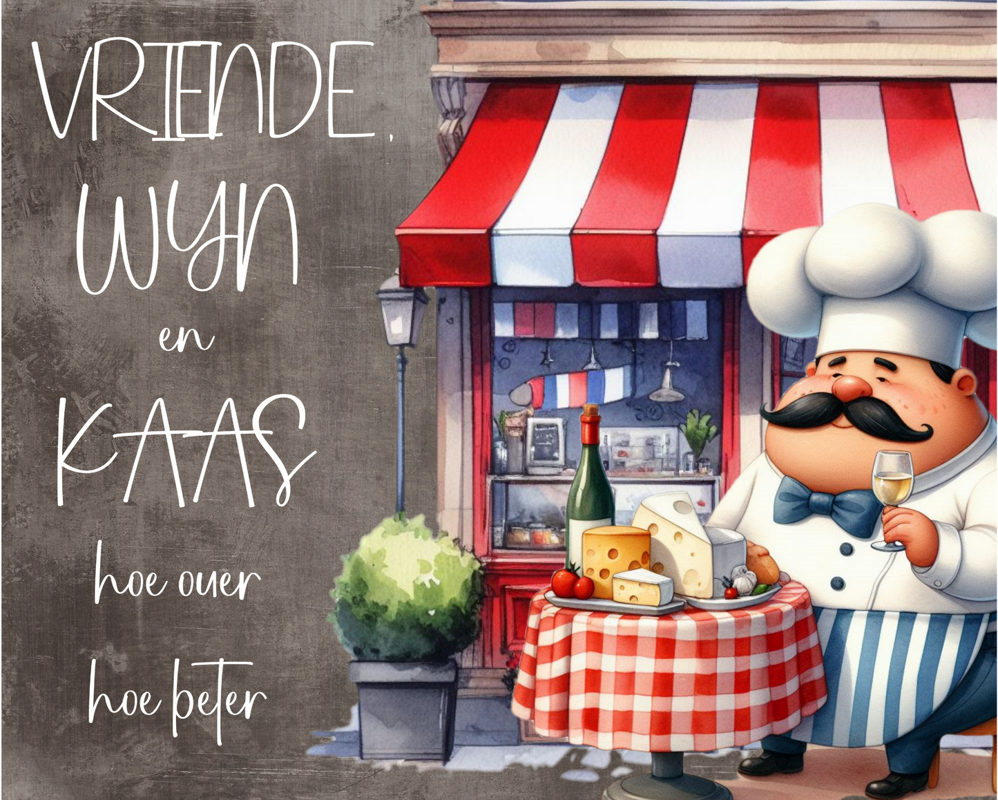 Ceramic Tile Fat Chef