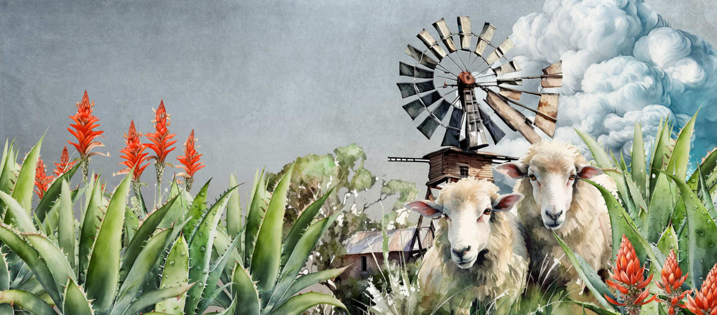 Two Tone Coffee Mug Sheep