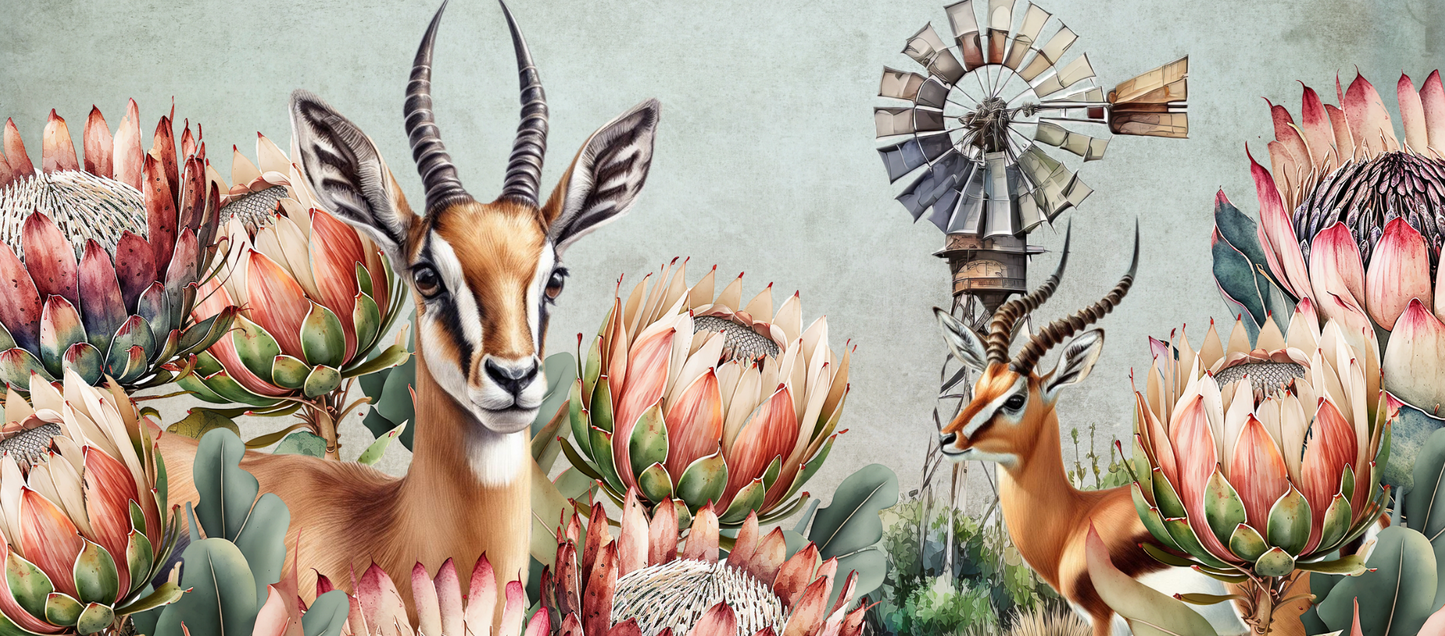 Two Tone Coffee Mug Springbok