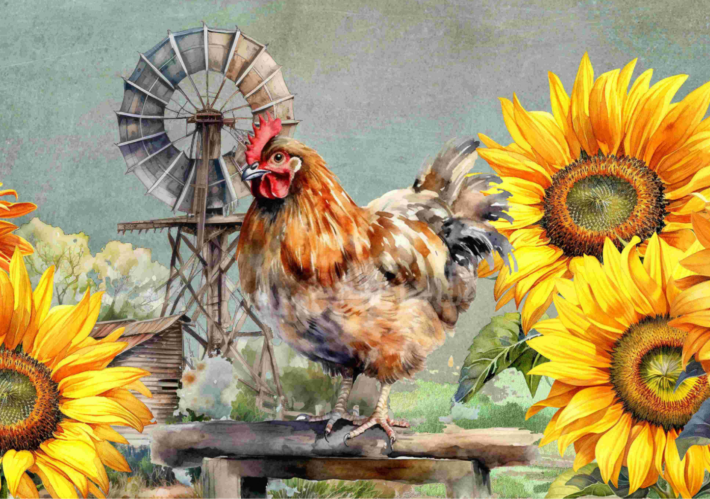 Glass Cutting Board Chicken