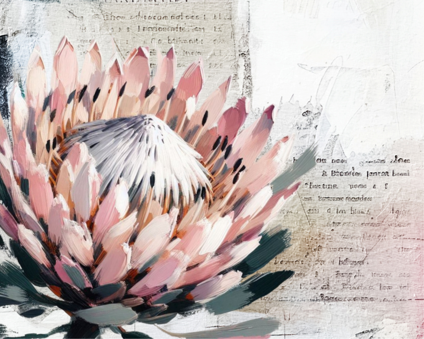 Ceramic Tile Protea