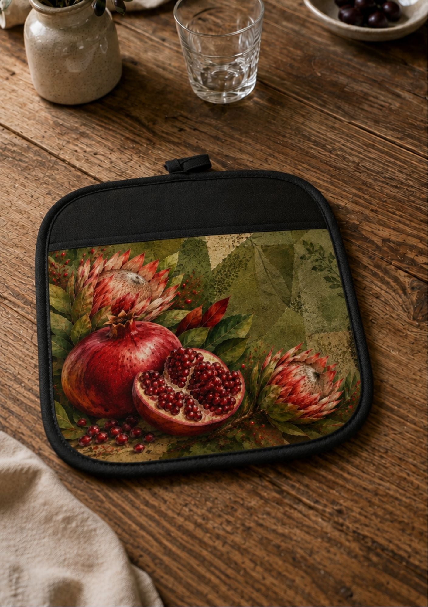 Pot Holder Pomegranate