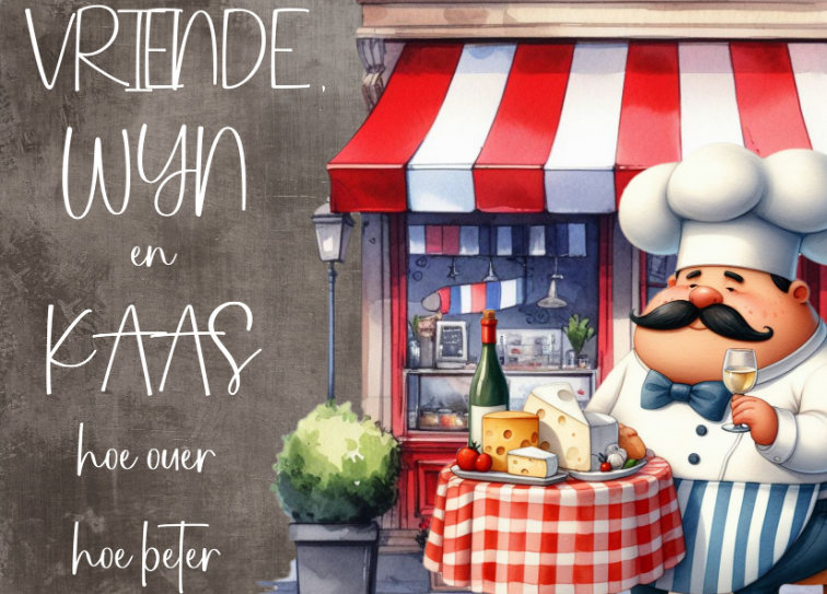 Glass Magnet Fat Chef