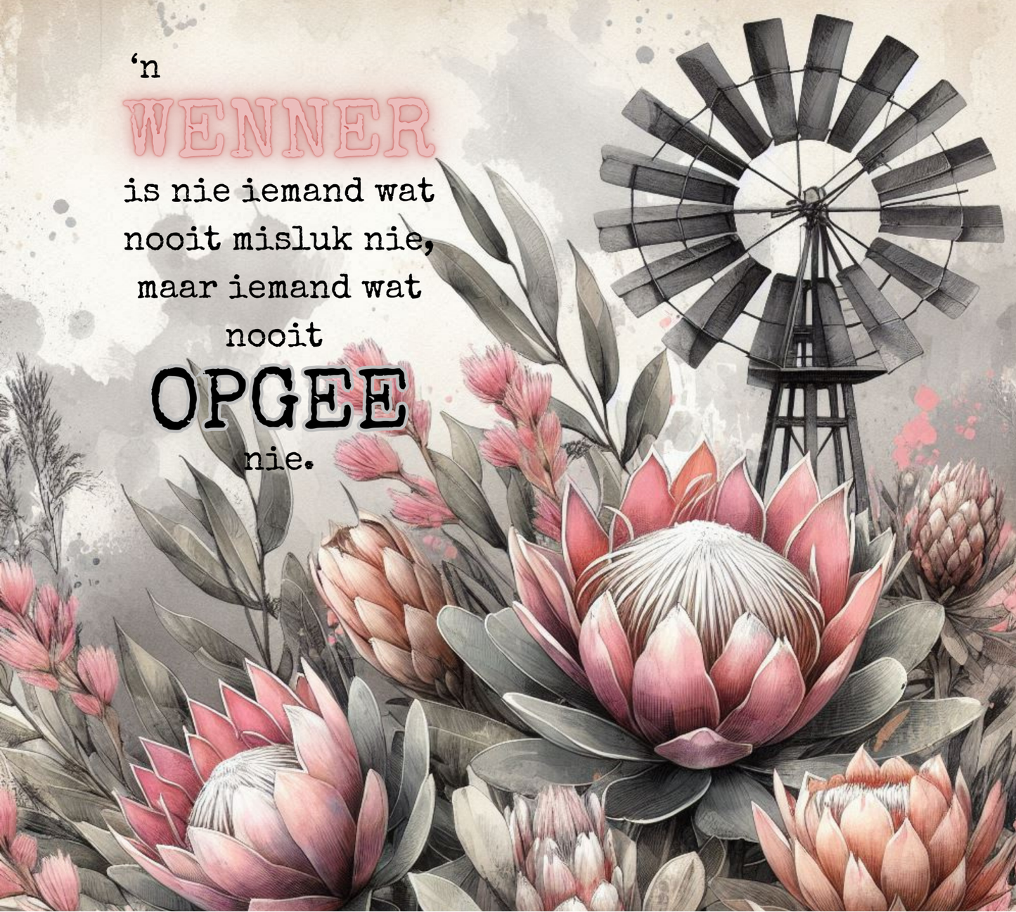 Oven Glove Afrikaans