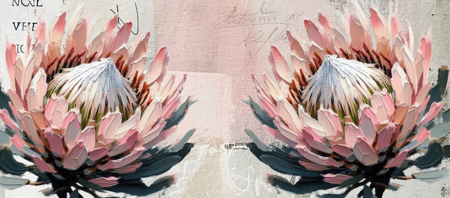 Two Tone Coffee Mug Protea