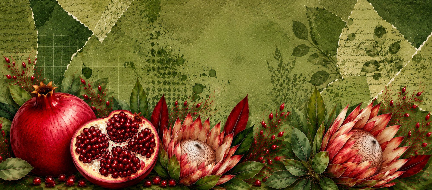 Two Tone Coffee Mug Pomegranate