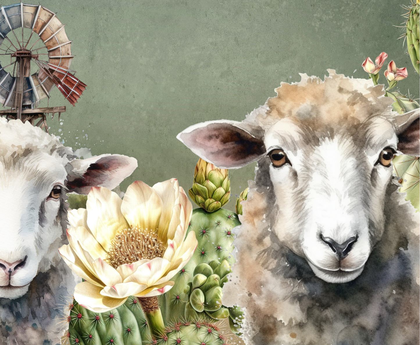 Neoprene Mouse Pad Sheep