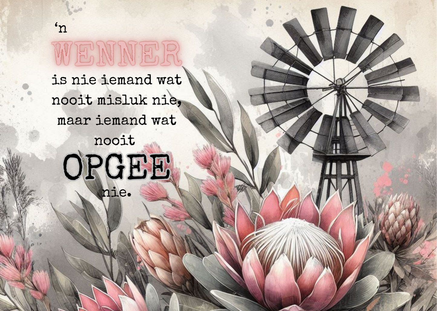 Pot Holder Afrikaans