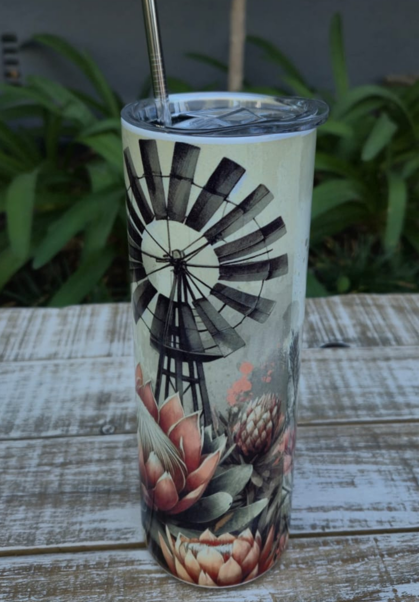 Skinny Tumbler 20oz - Afrikaans