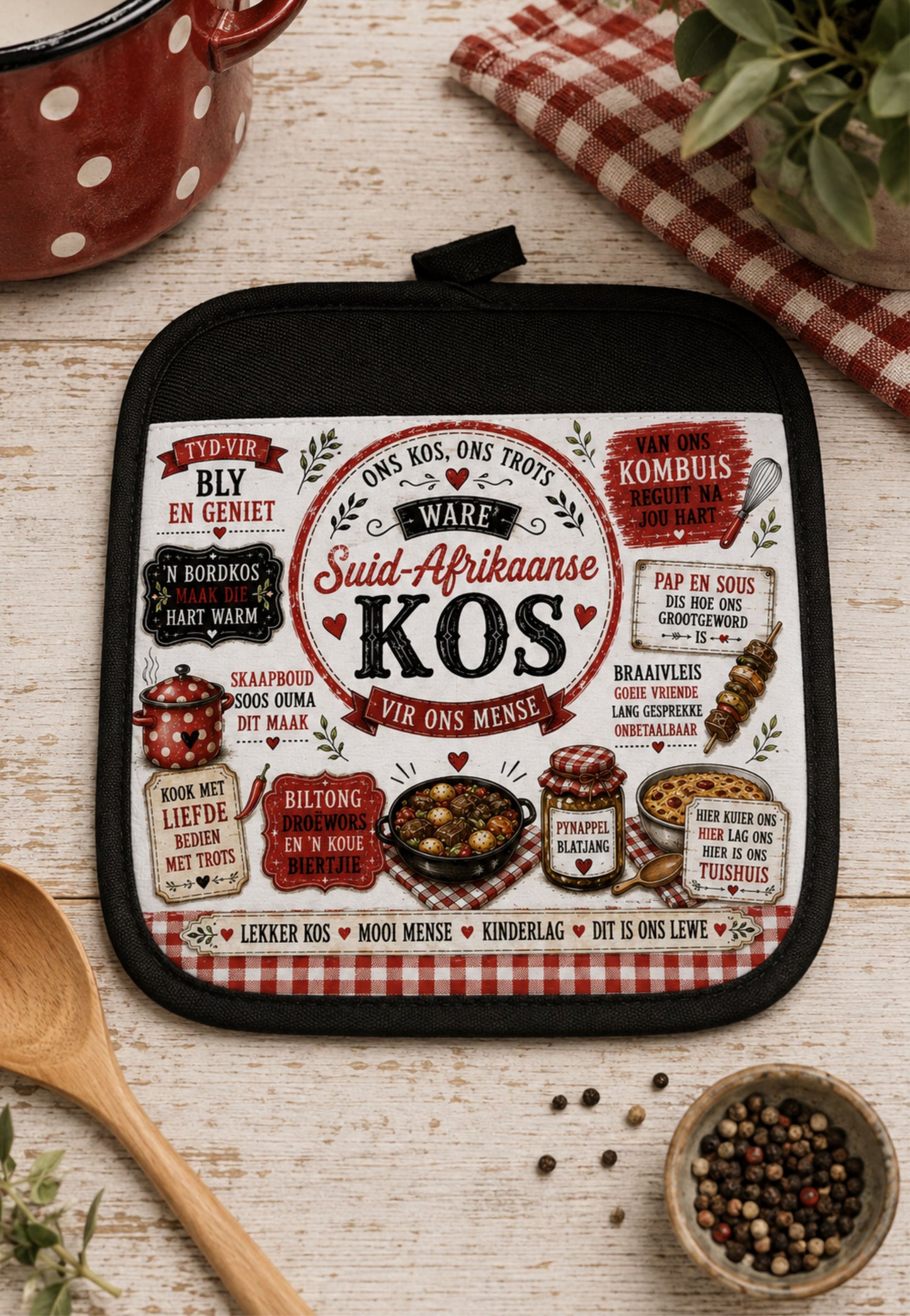 Pot Holder South African Words
