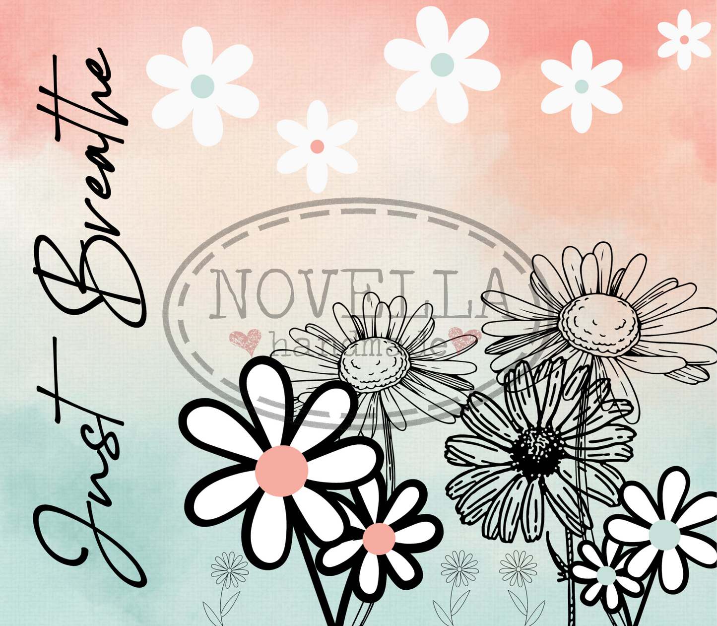 Skinny Tumbler 20oz - Flowers