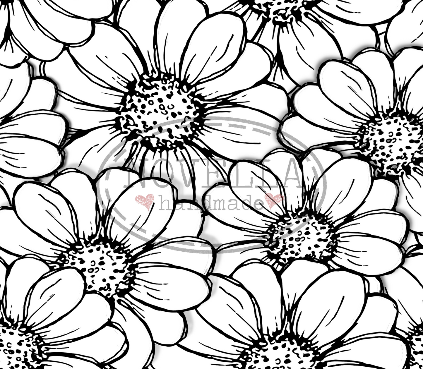 Skinny Tumbler 20oz - Flowers