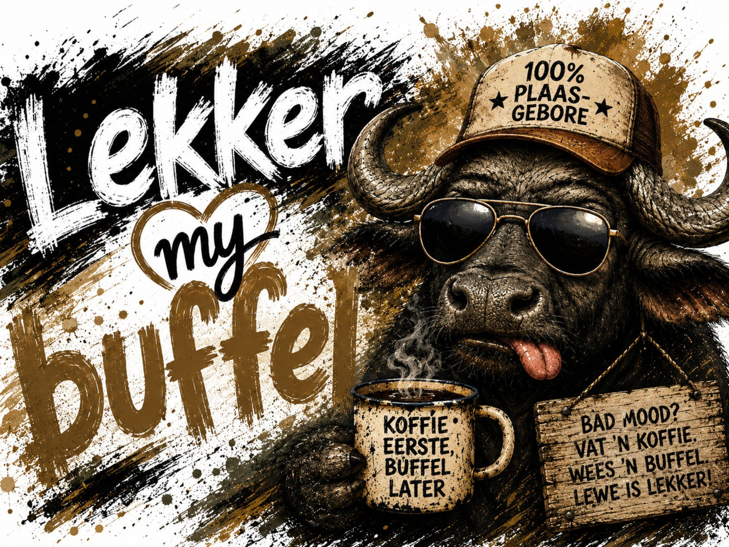 Frosted Beer Mug - Local is Lekker
