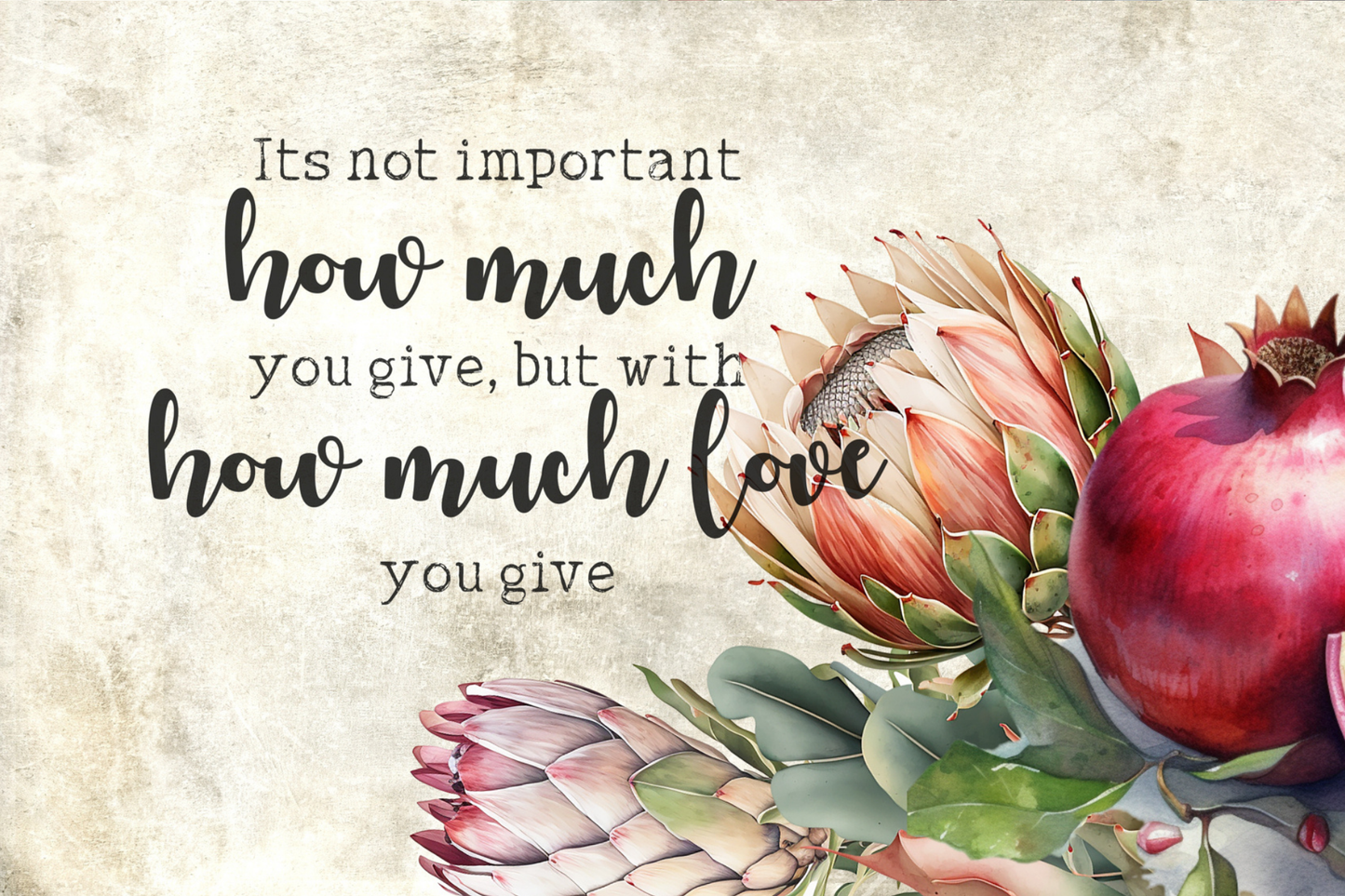 Printed Placemat Pomegranate