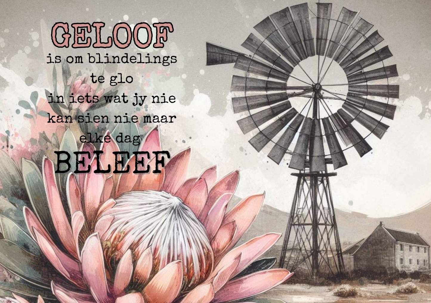 Glass Cutting Board Afrikaans