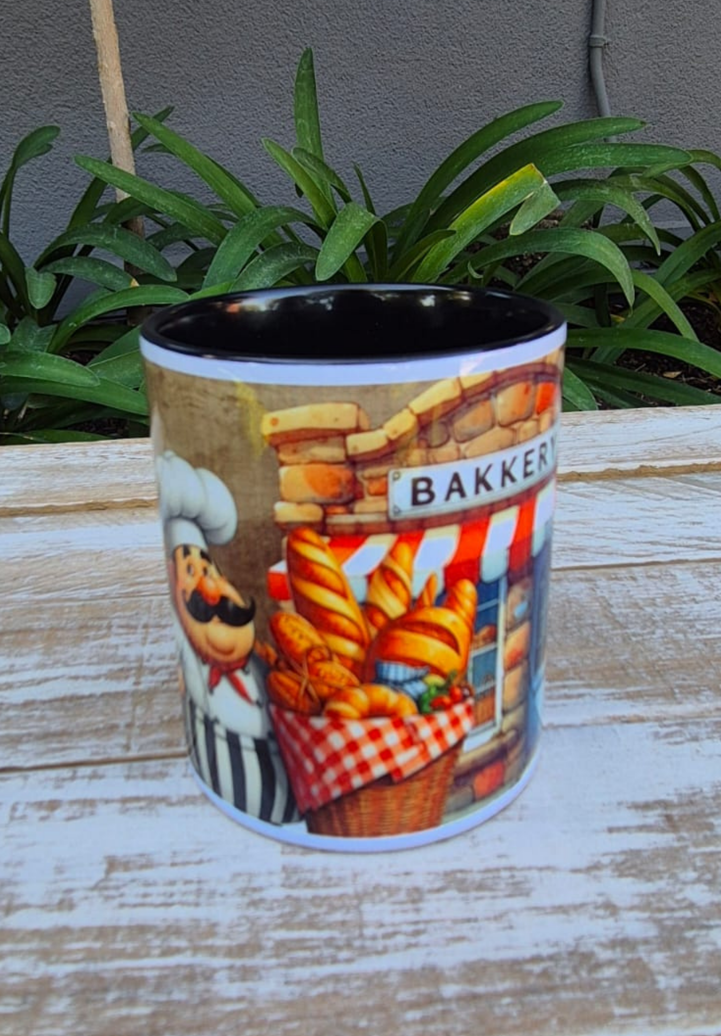 Two Tone Coffee Mug Fat Chef