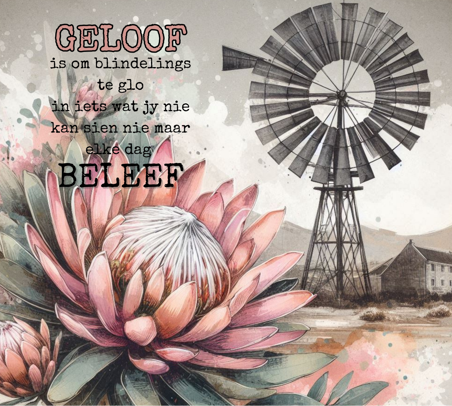 Oven Glove Afrikaans