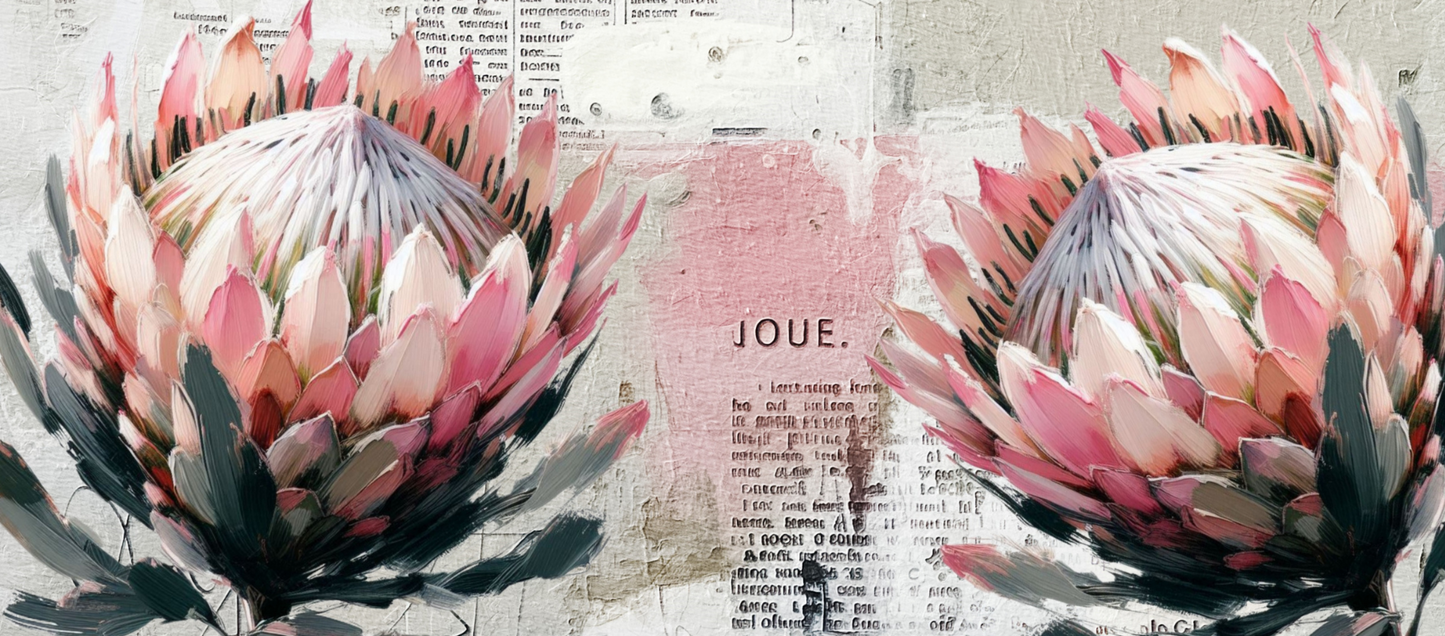 Two Tone Coffee Mug Protea