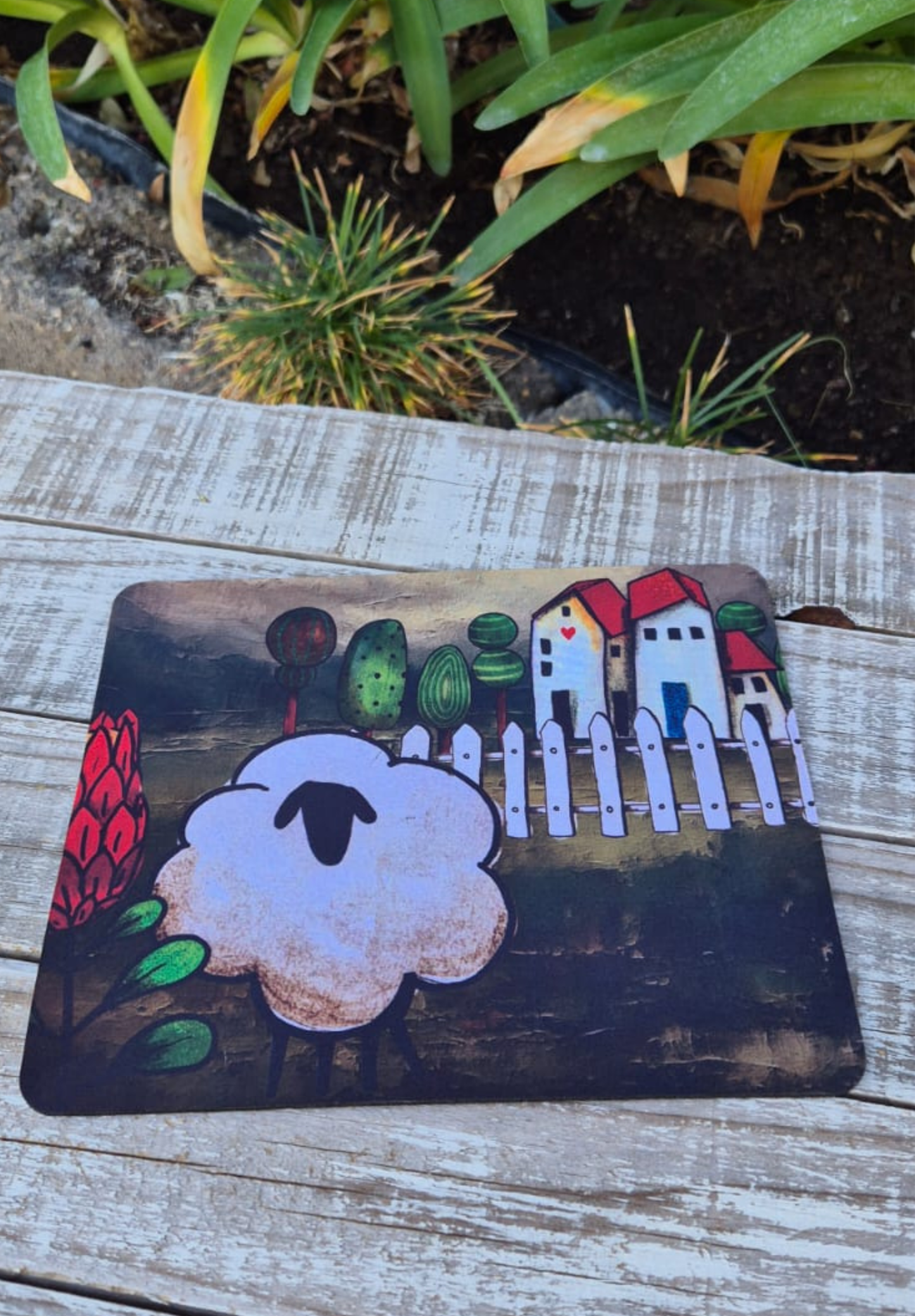 Neoprene Mousepad Little Sheep