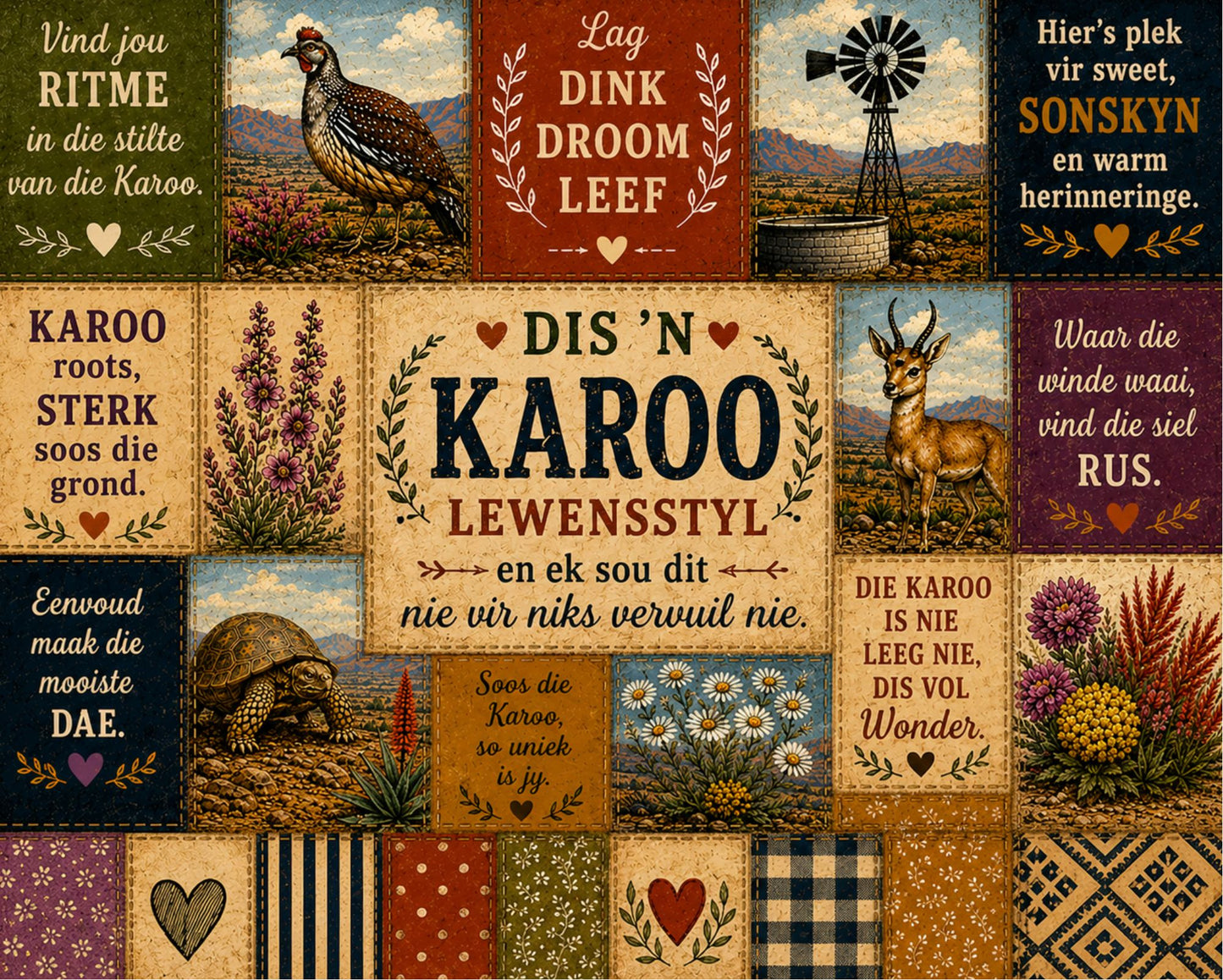 Ceramic Tile Karoo Patch