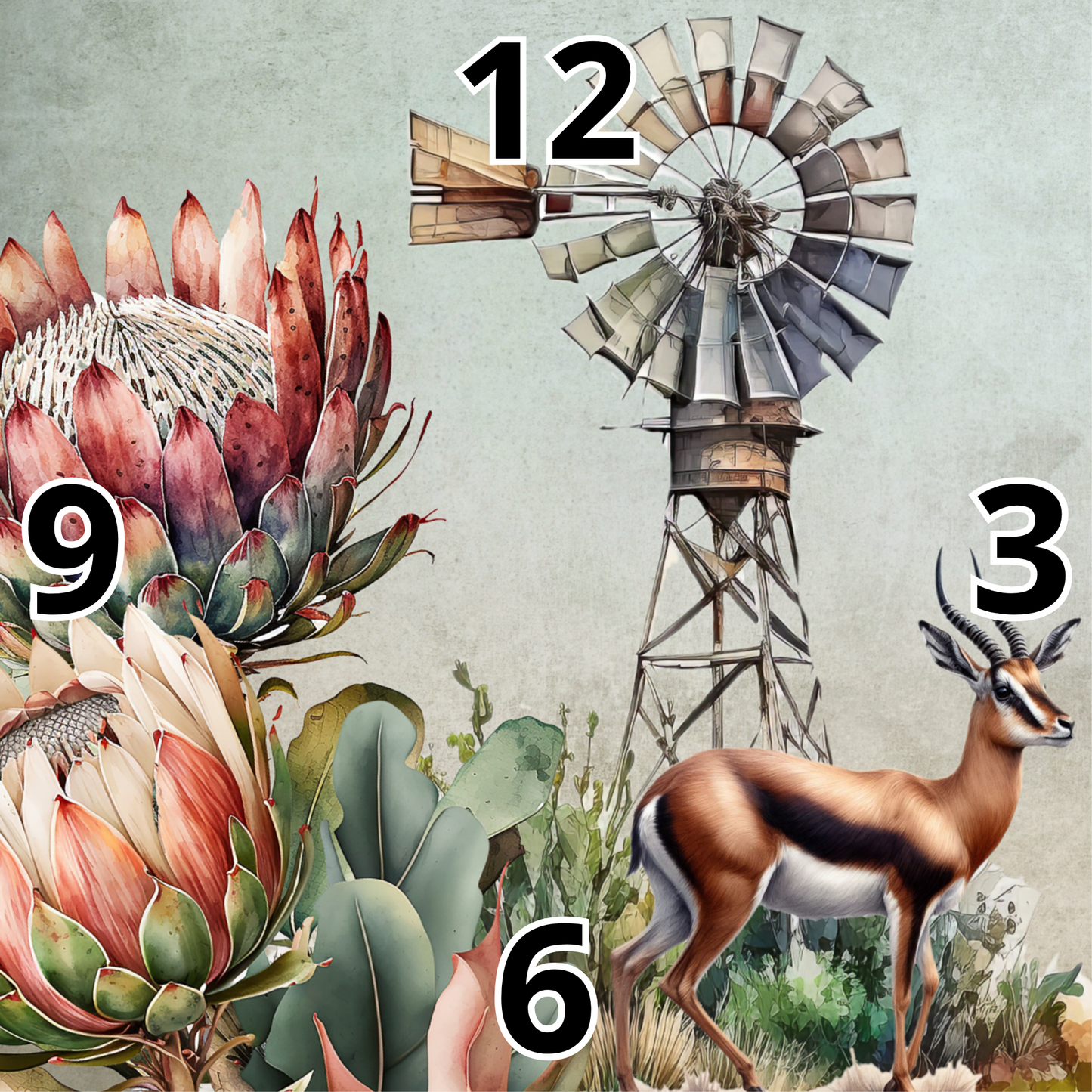 Rock Clock Springbok