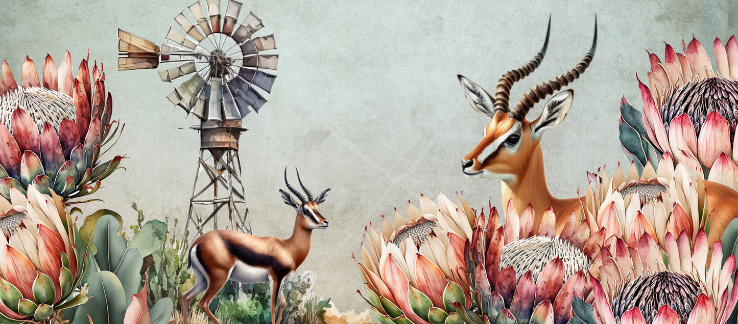 Two Tone Coffee Mug Springbok