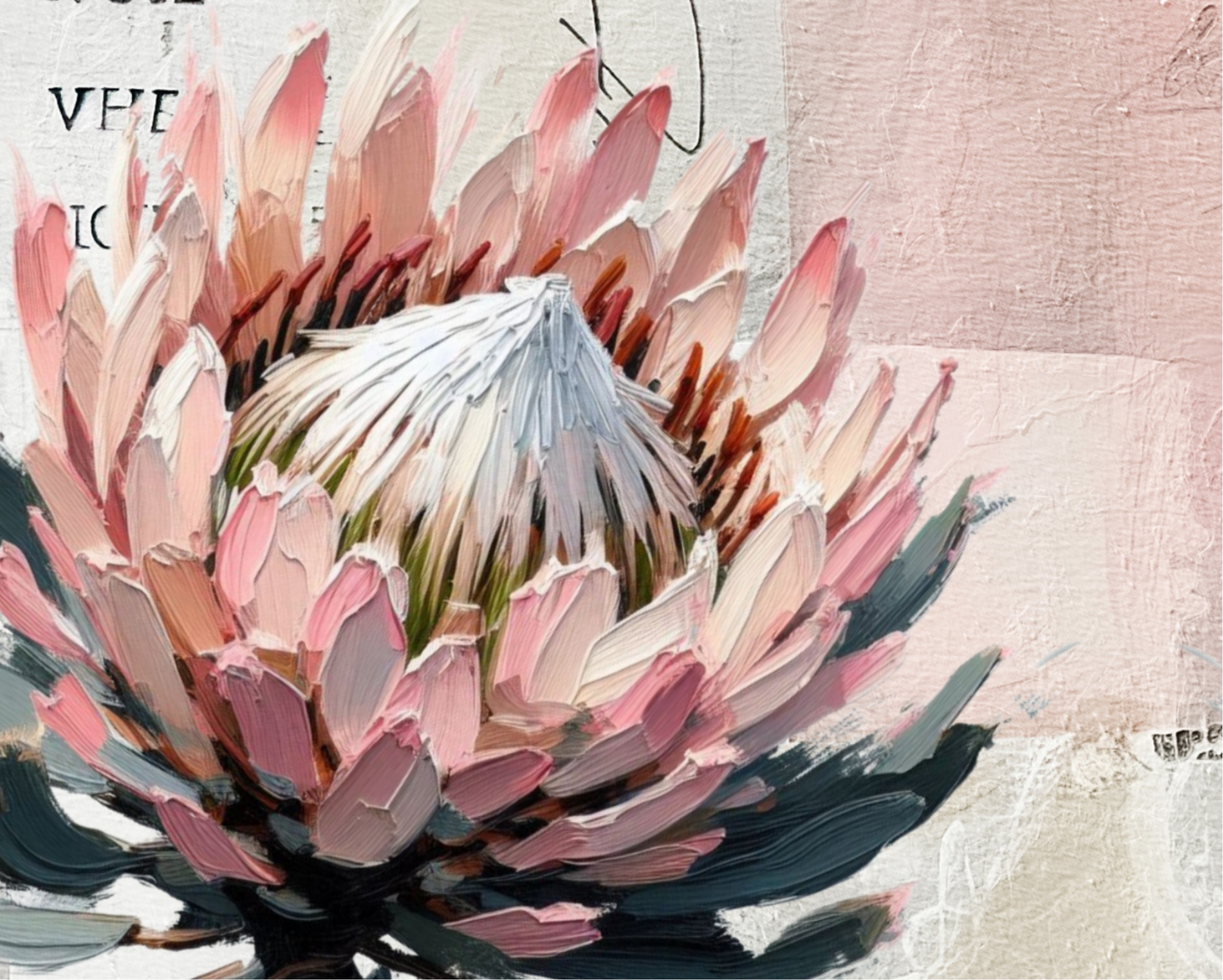 Ceramic Tile Protea