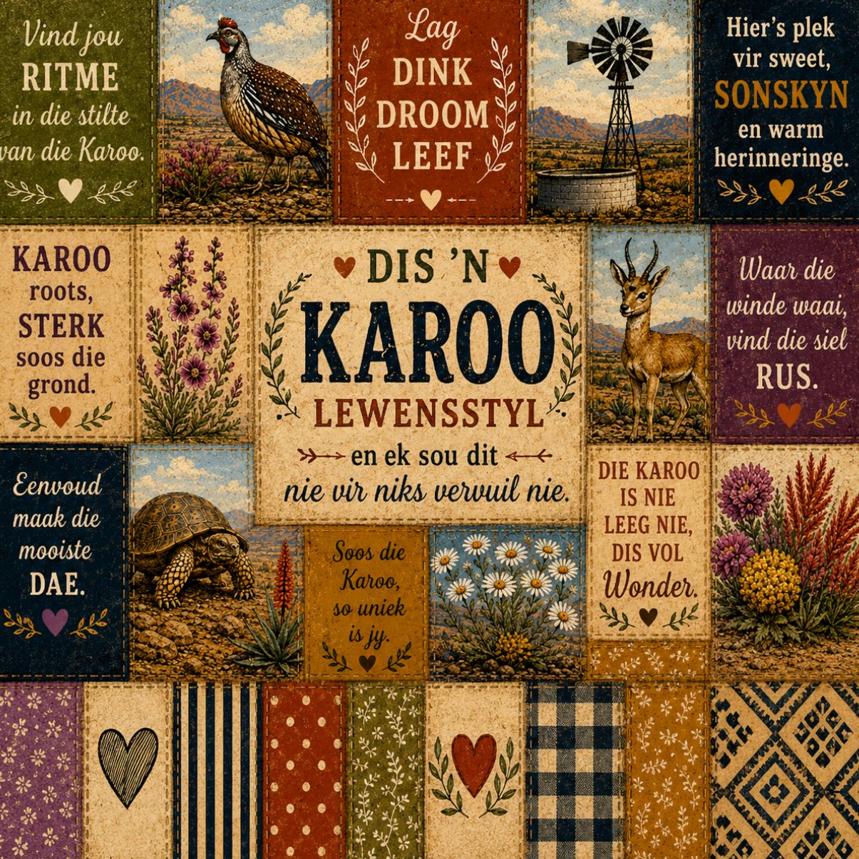 Ceramic Tile Karoo Patch