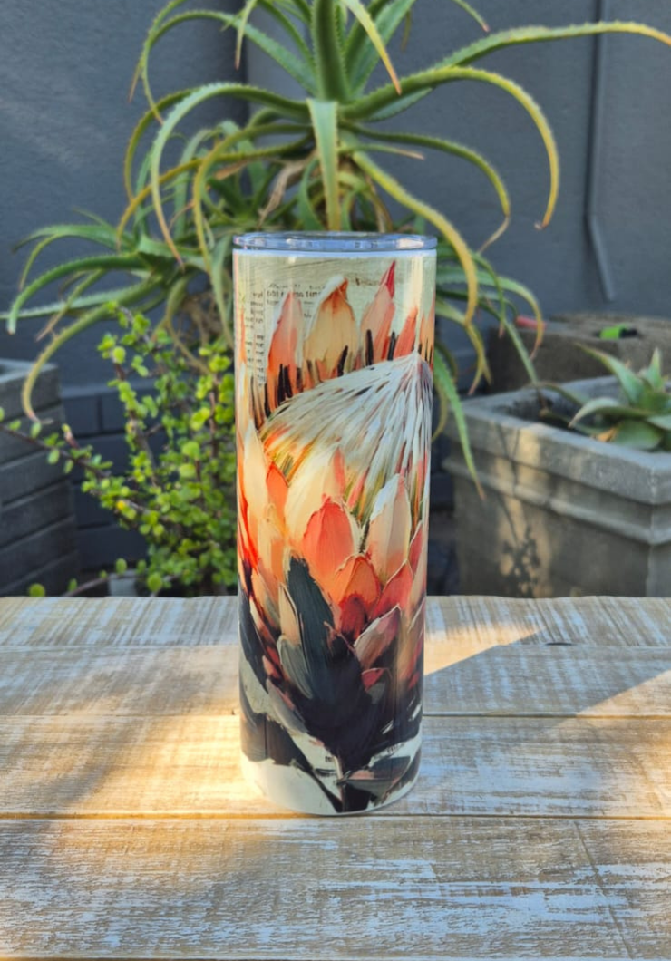 Skinny Tumbler 20oz - Protea