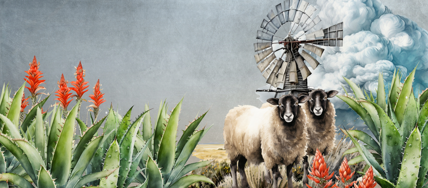 Two Tone Coffee Mug Sheep