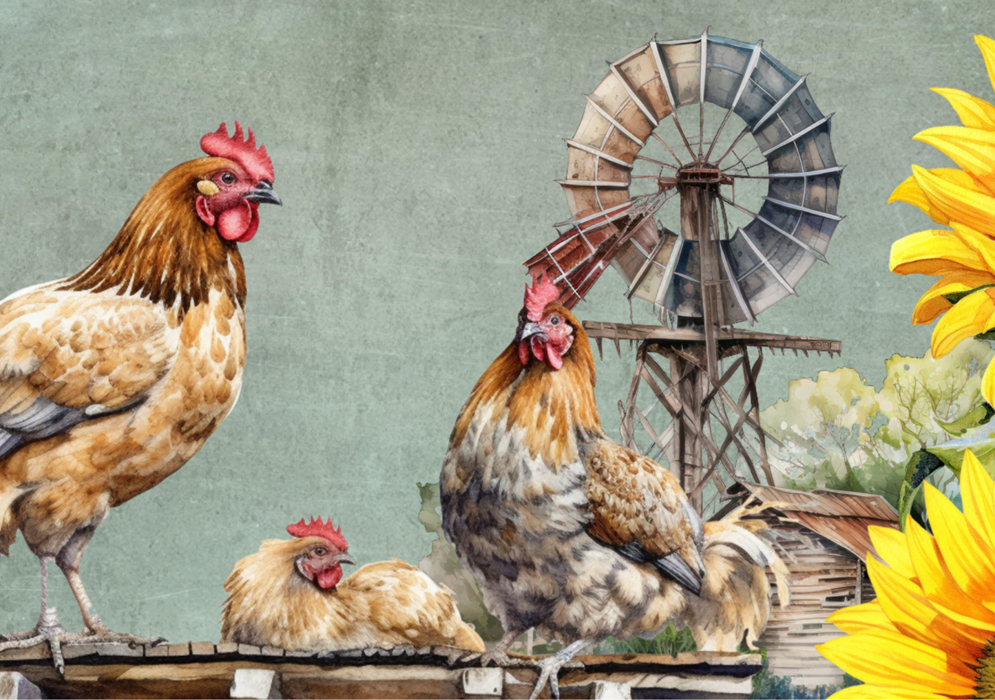 Glass Cutting Board Chicken