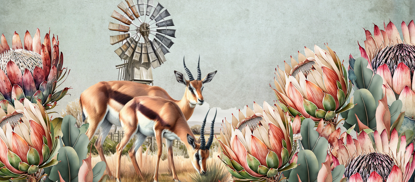 Two Tone Coffee Mug Springbok