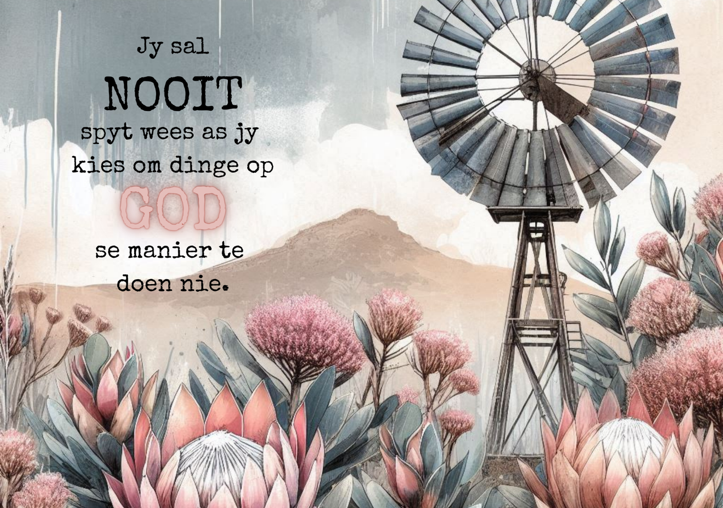 Glass Cutting Board Afrikaans