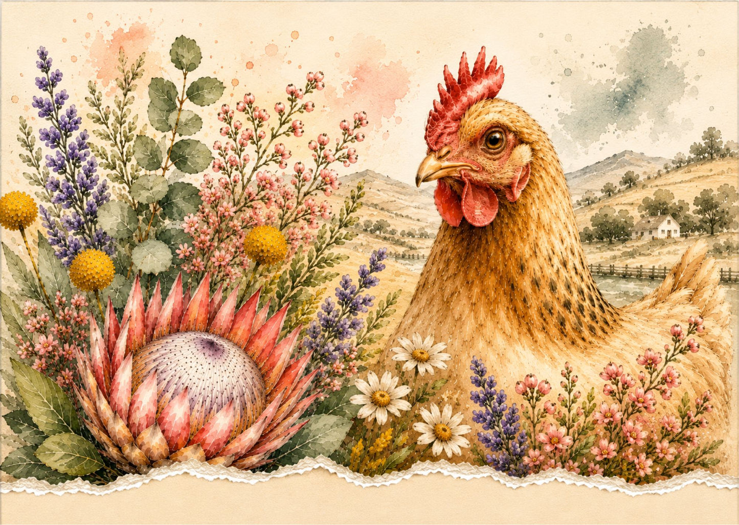 Pot Holder Farm Life