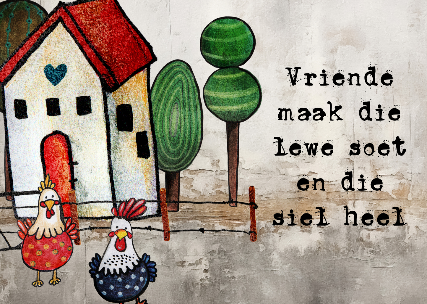 Pot Holder Artsy Op Die Plaas