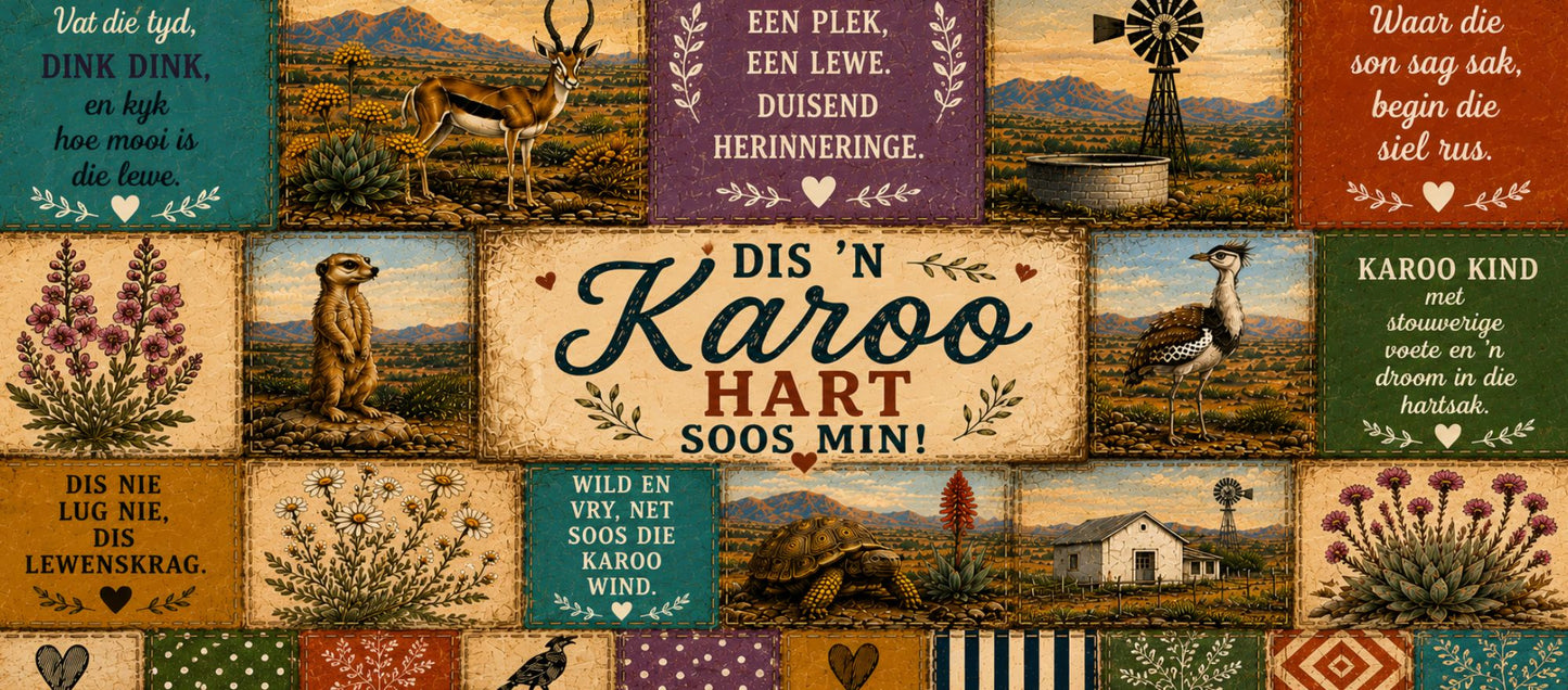 Two Tone Coffee Mug Karoo Patch