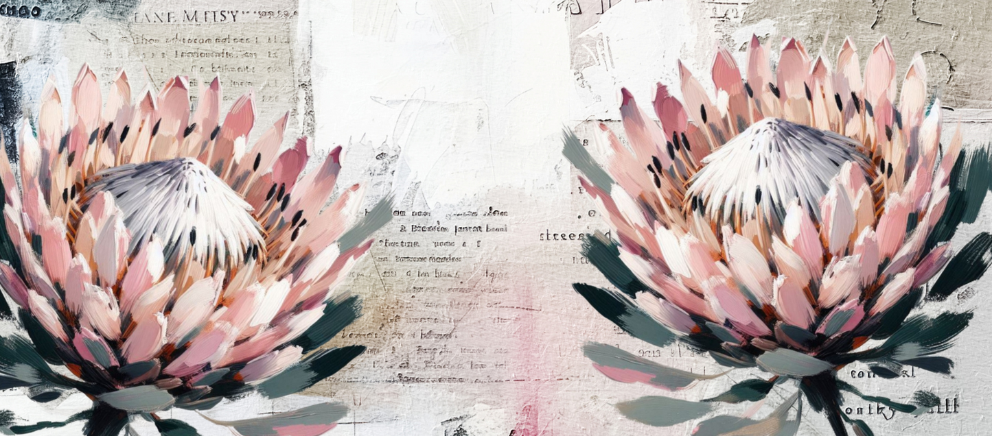 Two Tone Coffee Mug Protea