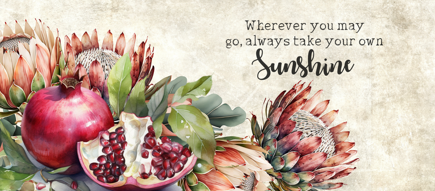 Two Tone Coffee Mug Pomegranate