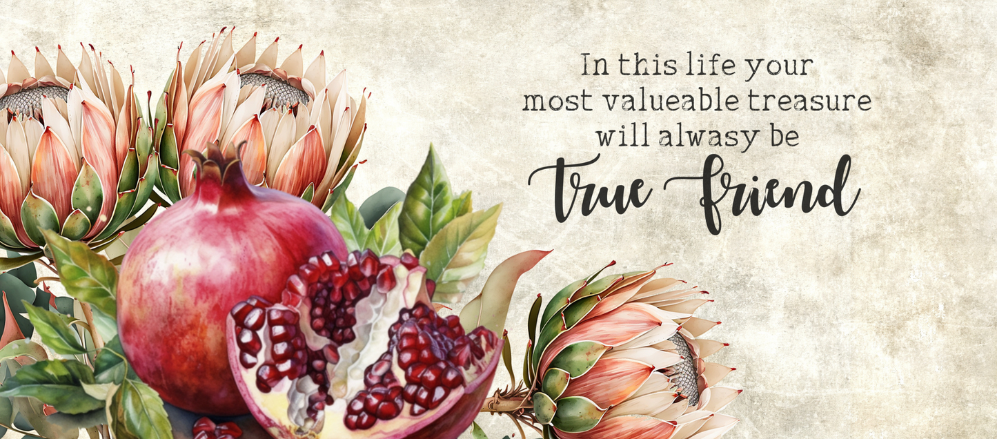 Two Tone Coffee Mug Pomegranate