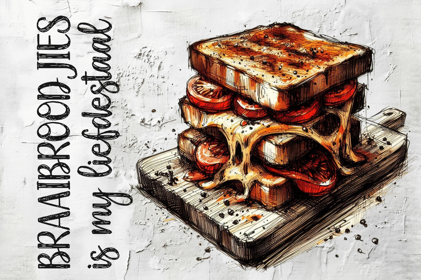 Printed Placemat Braai