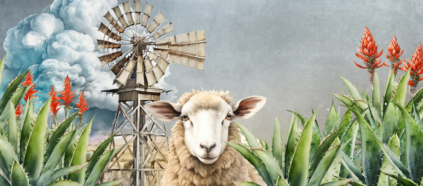 Two Tone Coffee Mug Sheep