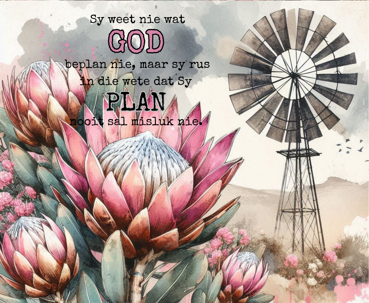 Neoprene Mouse Pad Afrikaans