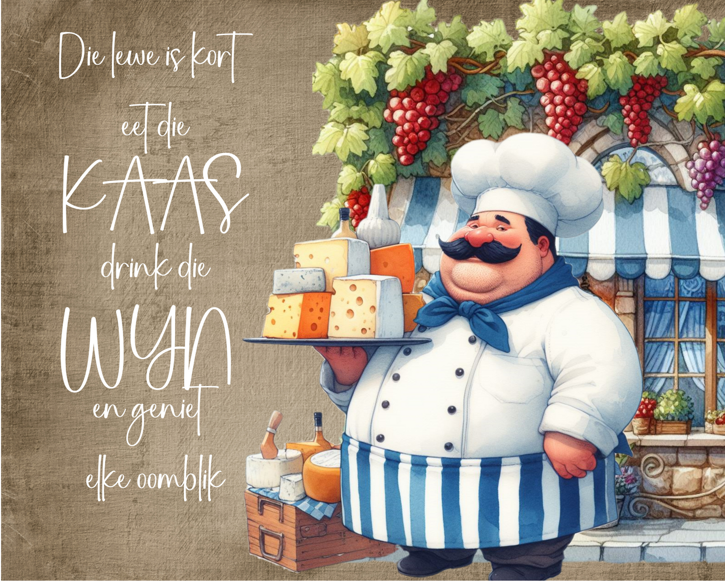 Ceramic Tile Fat Chef