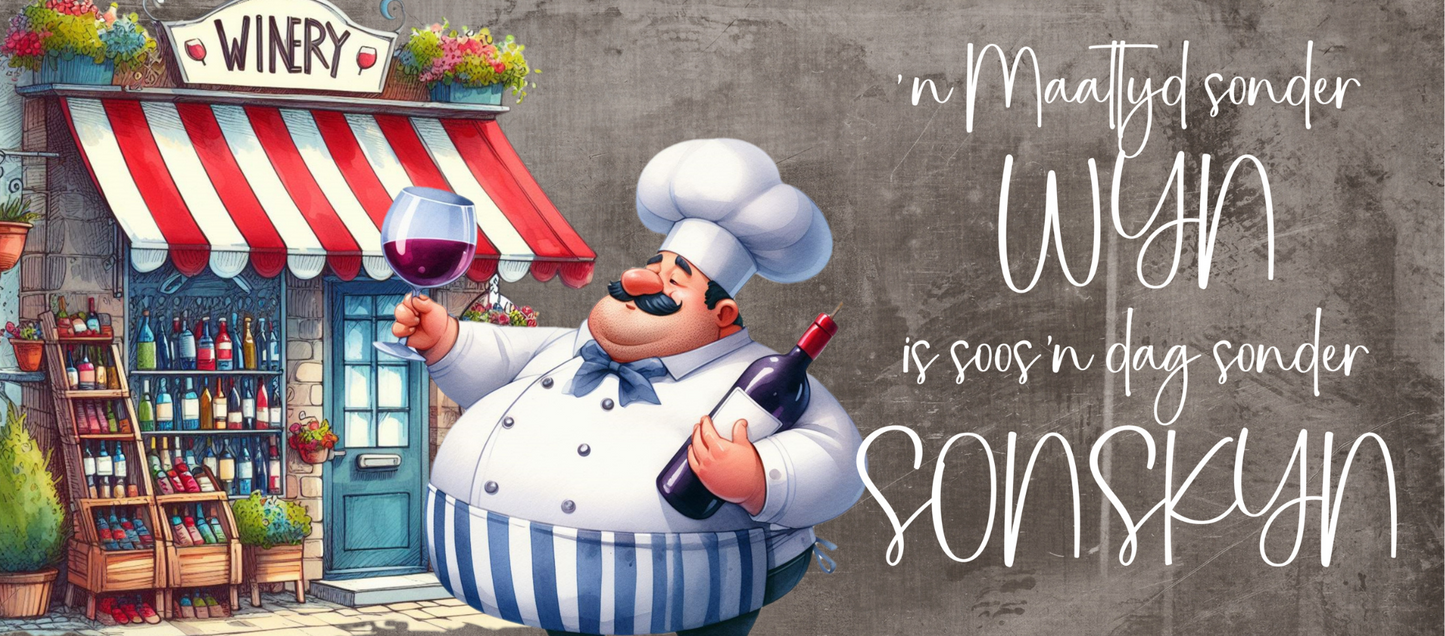 Two Tone Coffee Mug Fat Chef