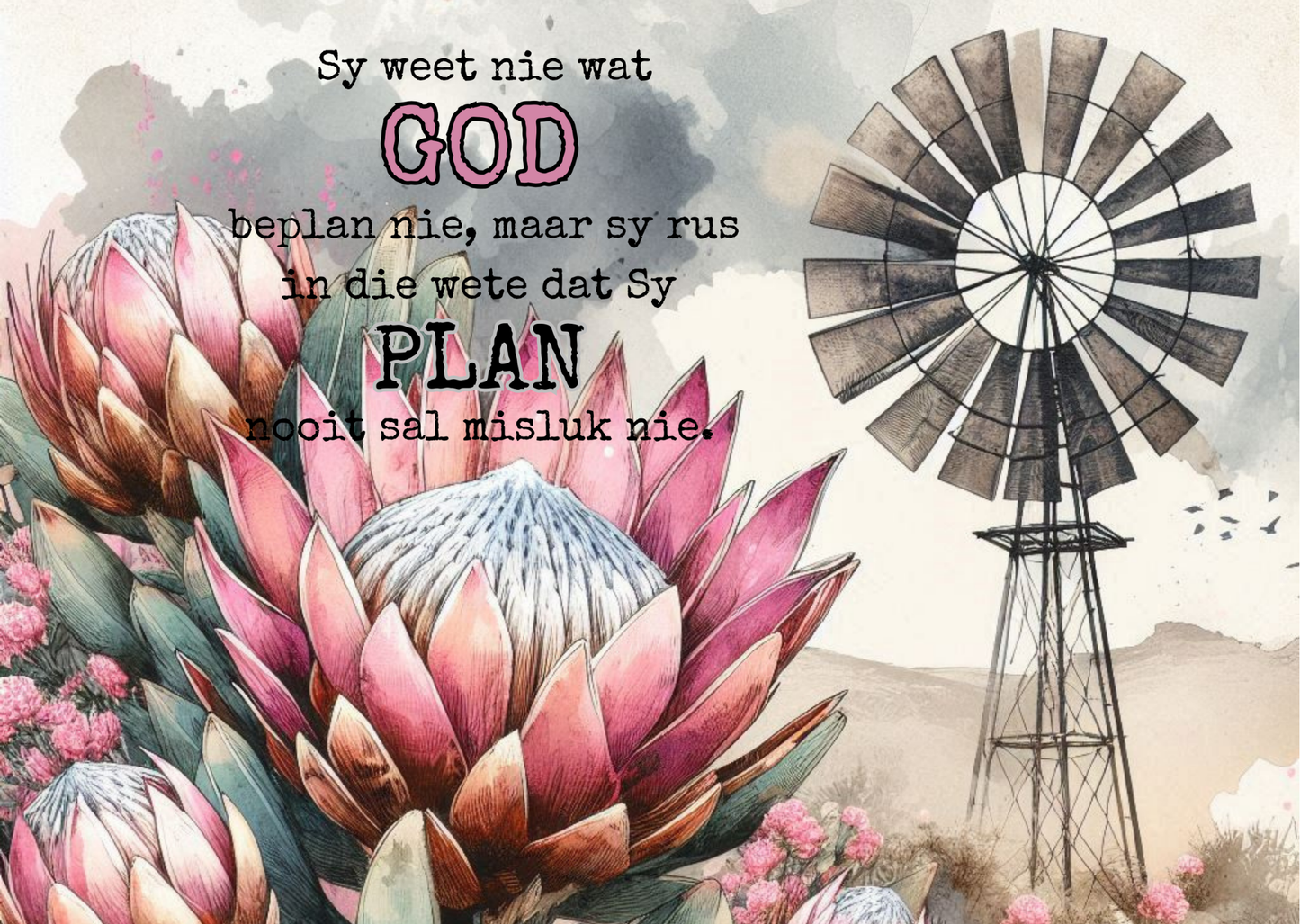 Pot Holder Afrikaans