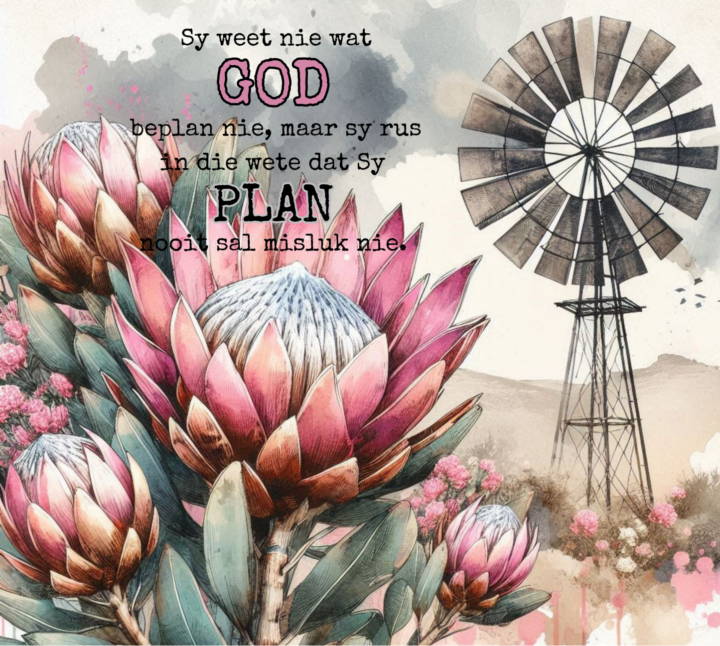 Oven Glove Afrikaans