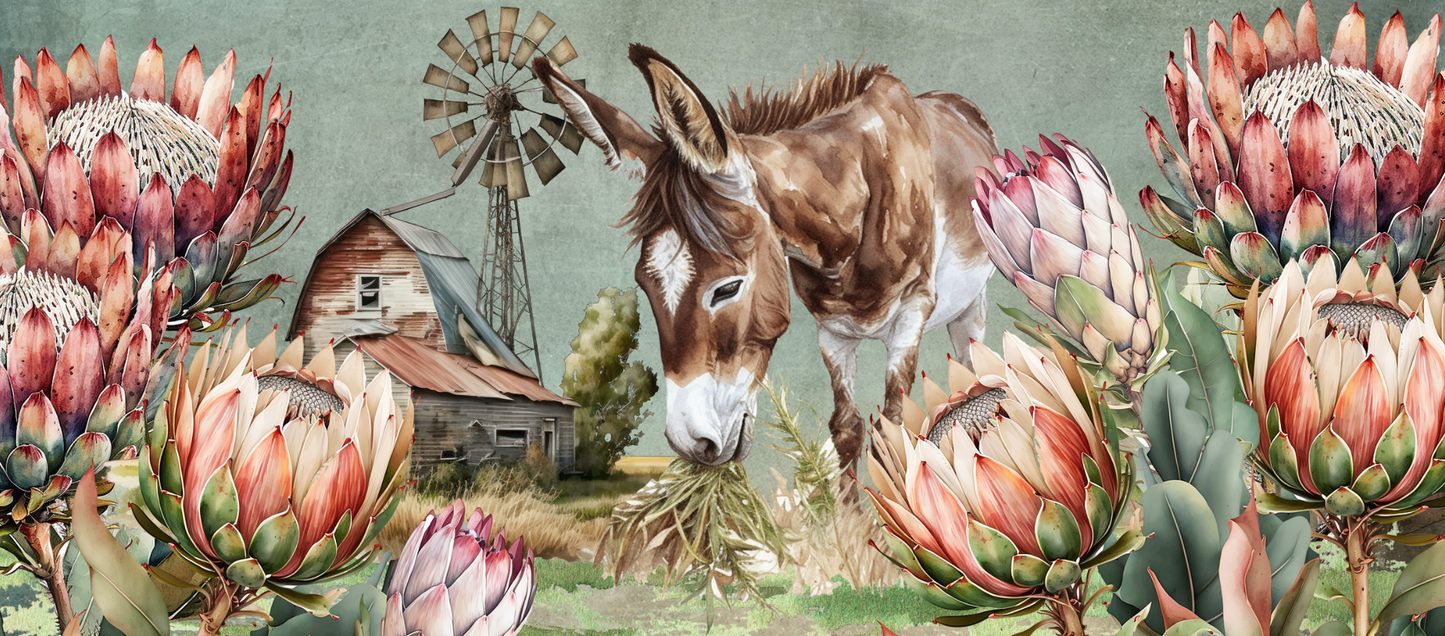 Two Tone Coffee Mug Donkey