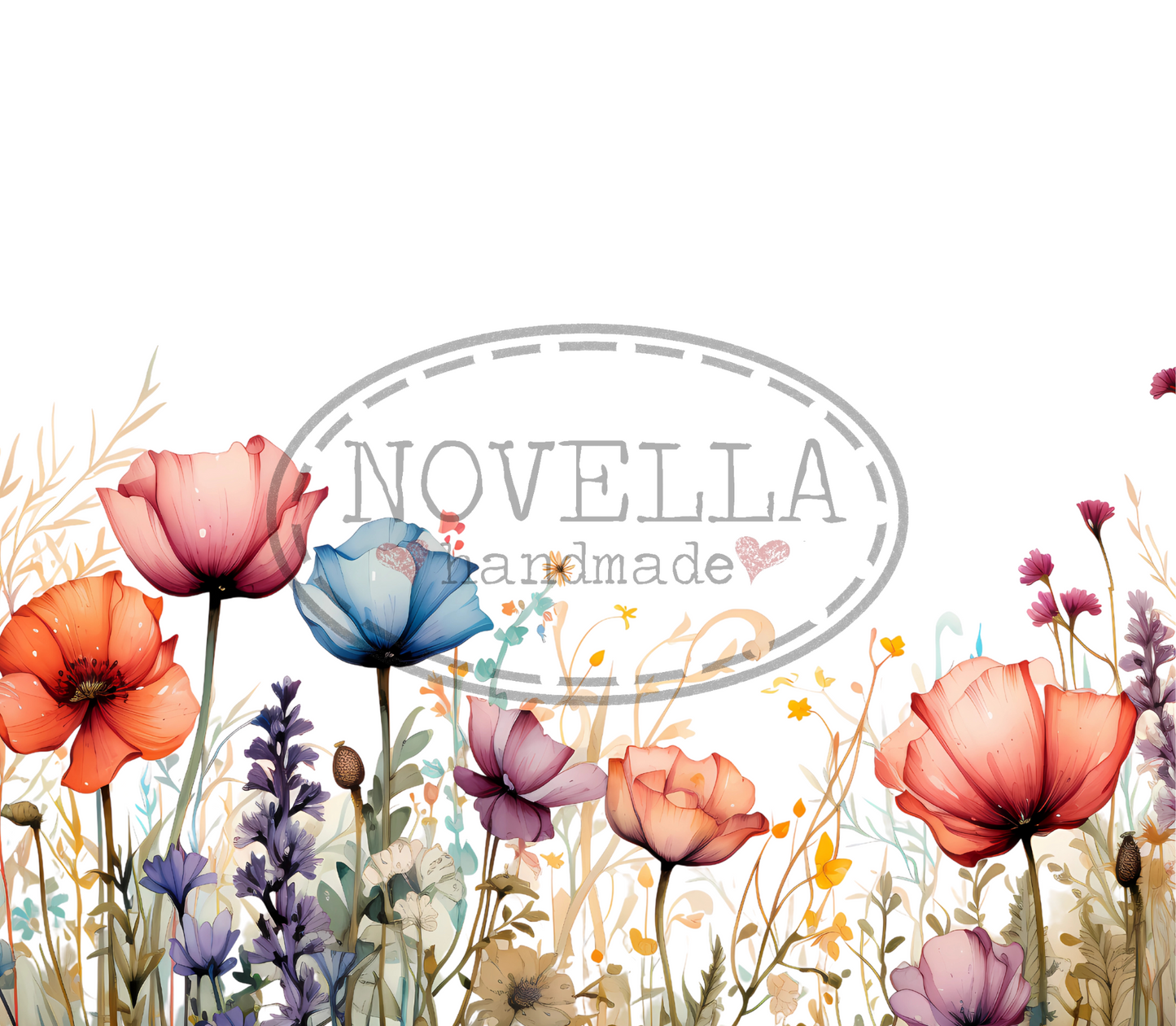 Skinny Tumbler 20oz - Flowers