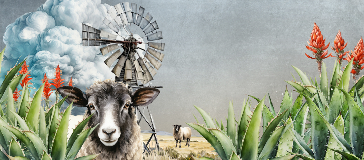 Two Tone Coffee Mug Sheep