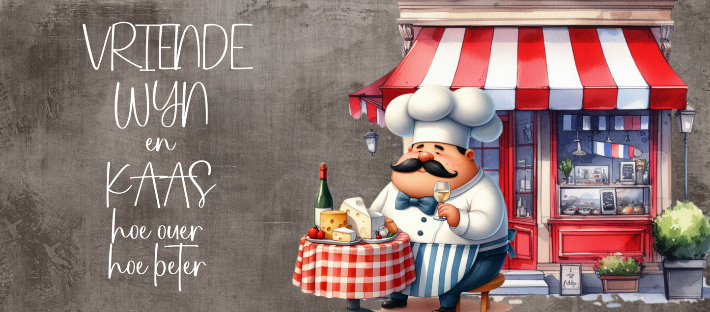 Two Tone Coffee Mug Fat Chef